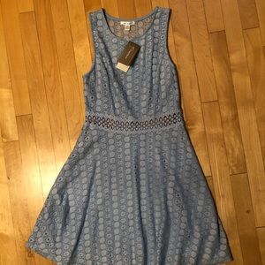 Francescas Blue Cocktail Dress Size Medium
